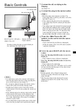 Preview for 17 page of Panasonic TH-65EF1E Operating Instructions - Basic Manual