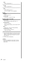 Preview for 20 page of Panasonic TH-65EF1E Operating Instructions - Basic Manual