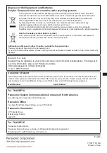 Preview for 25 page of Panasonic TH-65EF1E Operating Instructions - Basic Manual