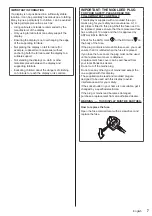 Preview for 7 page of Panasonic TH-65EF1E Operating Instructions (Functional Manual)