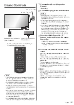 Предварительный просмотр 27 страницы Panasonic TH-65EF1U Operating Instructions (Functional Manual)