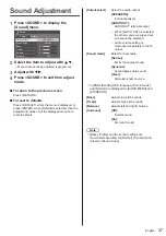 Предварительный просмотр 37 страницы Panasonic TH-65EF1U Operating Instructions (Functional Manual)