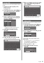 Предварительный просмотр 41 страницы Panasonic TH-65EF1U Operating Instructions (Functional Manual)