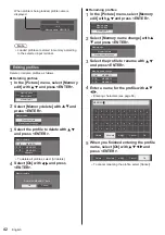 Предварительный просмотр 42 страницы Panasonic TH-65EF1U Operating Instructions (Functional Manual)