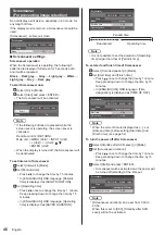 Предварительный просмотр 46 страницы Panasonic TH-65EF1U Operating Instructions (Functional Manual)