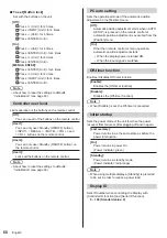 Предварительный просмотр 60 страницы Panasonic TH-65EF1U Operating Instructions (Functional Manual)