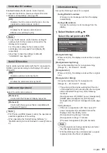 Предварительный просмотр 61 страницы Panasonic TH-65EF1U Operating Instructions (Functional Manual)