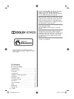 Preview for 2 page of Panasonic TH-65GX800A Operating Instructions Manual