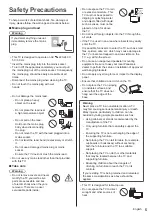 Предварительный просмотр 5 страницы Panasonic TH-65GX880H Operating Instructions Manual