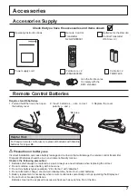 Preview for 7 page of Panasonic TH-65LFE7W Operating Instructions Manual