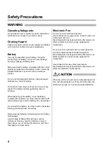 Preview for 4 page of Panasonic TH-65PB1E Function Manual