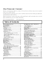 Preview for 4 page of Panasonic TH-65PB1U Operating Instructions Manual