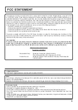 Preview for 5 page of Panasonic TH-65PB1U Operating Instructions Manual