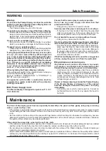 Preview for 7 page of Panasonic TH-65PB1U Operating Instructions Manual