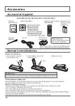 Preview for 10 page of Panasonic TH-65PB1U Operating Instructions Manual