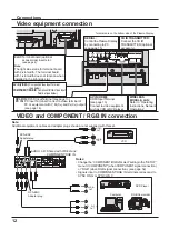 Preview for 12 page of Panasonic TH-65PB1U Operating Instructions Manual