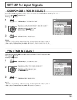 Preview for 39 page of Panasonic TH-65PF11UK - 64.8" Plasma Panel Operating Instructions Manual