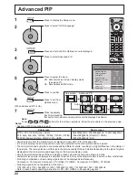 Предварительный просмотр 22 страницы Panasonic TH-65PF9BK Operating Instructions Manual