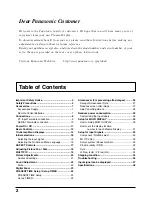 Preview for 2 page of Panasonic TH-65PHD7B Operating Instructions Manual