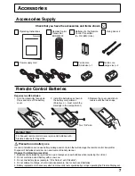 Предварительный просмотр 7 страницы Panasonic TH-65PHD7W Operating Instructions Manual