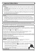 Preview for 3 page of Panasonic TH-65PV500B Operating Instructions Manual