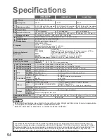 Preview for 54 page of Panasonic TH-65PZ700B Operating Instructions Manual