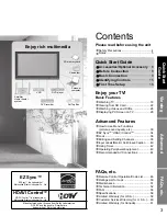 Preview for 3 page of Panasonic TH-65PZ750U Quick Start Manual