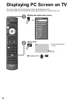 Предварительный просмотр 28 страницы Panasonic TH-65PZ750U Quick Start Manual