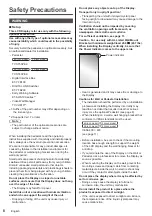 Предварительный просмотр 8 страницы Panasonic TH-65SF2U Operating Instructions Manual