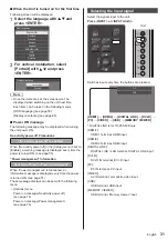 Предварительный просмотр 31 страницы Panasonic TH-65SF2U Operating Instructions Manual