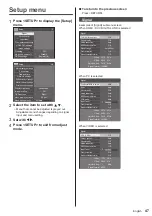 Предварительный просмотр 47 страницы Panasonic TH-65SF2U Operating Instructions Manual