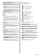 Предварительный просмотр 73 страницы Panasonic TH-65SF2U Operating Instructions Manual