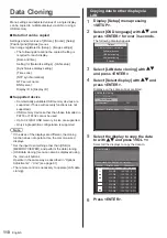 Предварительный просмотр 110 страницы Panasonic TH-65SF2U Operating Instructions Manual