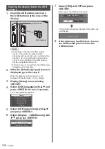 Предварительный просмотр 112 страницы Panasonic TH-65SF2U Operating Instructions Manual