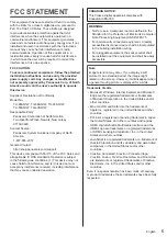 Preview for 5 page of Panasonic TH-65SQ1W Operating Instructions Manual