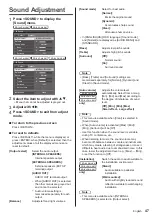 Preview for 47 page of Panasonic TH-65SQ1W Operating Instructions Manual