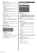 Preview for 62 page of Panasonic TH-65SQ1W Operating Instructions Manual