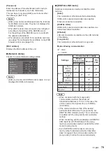 Preview for 79 page of Panasonic TH-65SQ1W Operating Instructions Manual