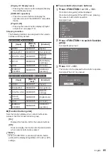 Preview for 85 page of Panasonic TH-65SQ1W Operating Instructions Manual