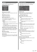 Preview for 87 page of Panasonic TH-65SQ1W Operating Instructions Manual