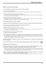 Preview for 5 page of Panasonic TH-65VX300ER Operating Instructions Manual