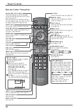 Предварительный просмотр 20 страницы Panasonic TH-65VX300ER Operating Instructions Manual