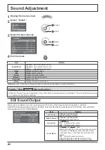 Preview for 40 page of Panasonic TH-65VX300ER Operating Instructions Manual