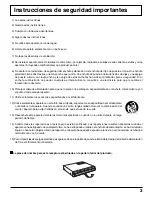 Preview for 3 page of Panasonic TH-65XVS30UP Manual De Instrucciones