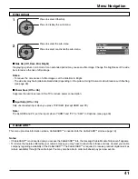 Preview for 41 page of Panasonic TH-65XVS30UP Operating Instructions Manual