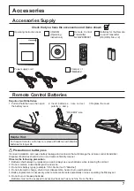 Предварительный просмотр 7 страницы Panasonic TH-70LF50E Operating Instruction