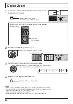 Предварительный просмотр 22 страницы Panasonic TH-70LF50E Operating Instruction