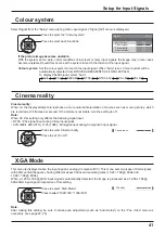 Предварительный просмотр 41 страницы Panasonic TH-70LF50E Operating Instruction