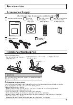 Предварительный просмотр 7 страницы Panasonic TH-70LF50ER Operating Instructions Manual