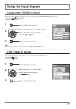 Предварительный просмотр 39 страницы Panasonic TH-70LF50ER Operating Instructions Manual